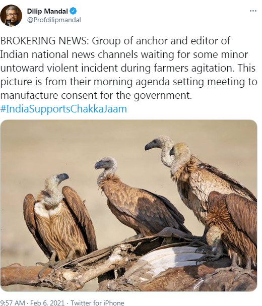 India Supports Chakka Jaam, सोशल मीडिया पर टॉप ट्रेंड 3 5