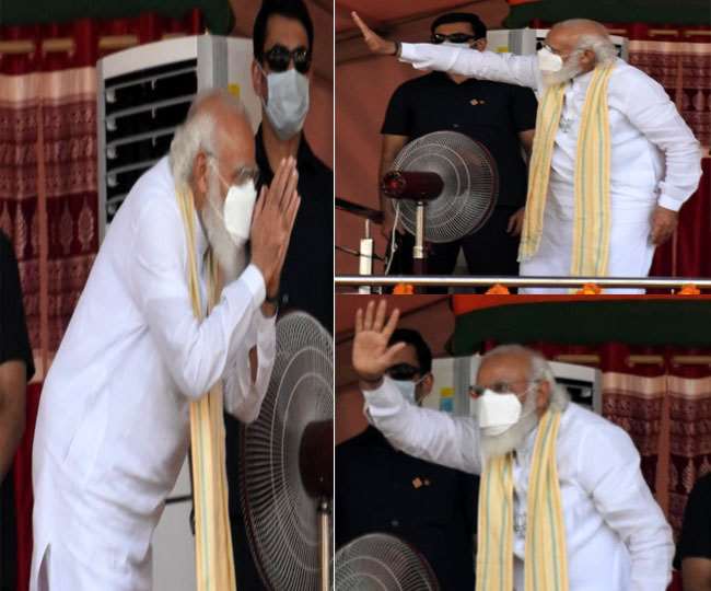 मदुरै की मीनाक्षी देवी मंदिर में पीएम मोदी ने टेका मत्था,तमिलनाडु केरल में ताबड़तोड़ रैलियां 9 01 11 2020 pm modi bihar chunav 20997075 15557324