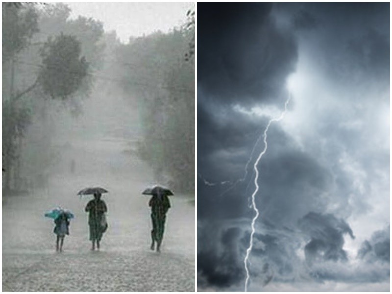 prayagraj Weather updates:प्रयागराज में मौसम की बिगड़ी चाल तेज बारिश,और आंधी-तूफान 2 24 01 2020 rain forcast 24 jan 2020124 41436