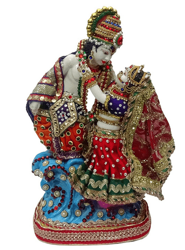 Sita/Janki Navami सीता जानकी नवमी की हार्दिक शुभकामनायें 9 paras ram sita idol in dress 500x500 1