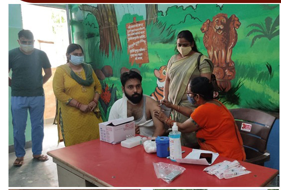 वैक्सीन ने कई लोगो को कोरोना से सुरक्षा कवच प्रदान किया है – अपर्णा गोयल निगम पार्षद 8 IMG 20210630