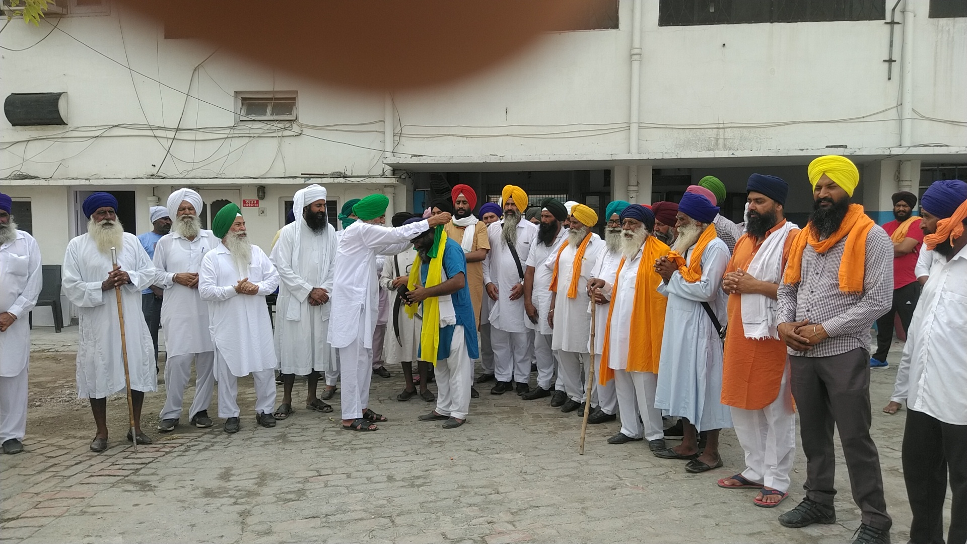 बाजपुर से किसानों का जत्था गाजीपुर बॉर्डर के लिए रवाना: 2 IMG 20210608 092250