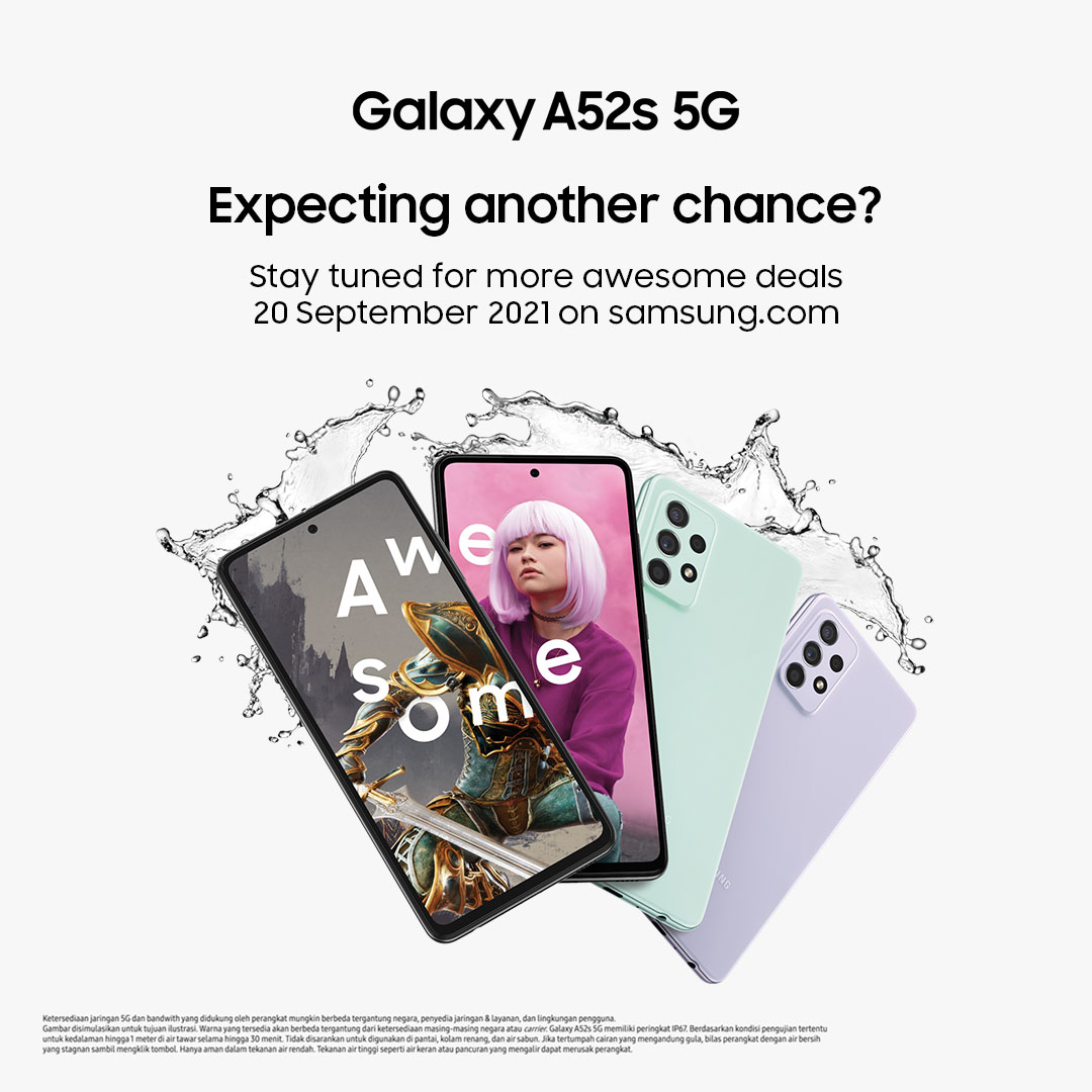#GalaxyA52s5G: Galaxy A52s 5G Trending on Twitter 5 E jlUQzWYAQo34E