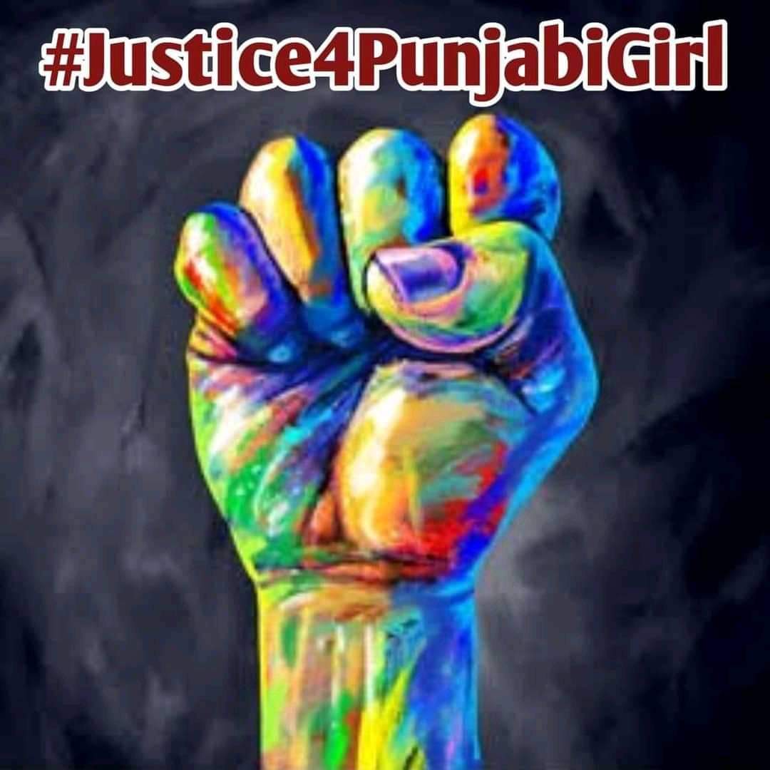 #JusticeforPunjabiGirl: Justice for Punjabi Girl Trending on Twitter 8 FAUFtghUYAIJmla