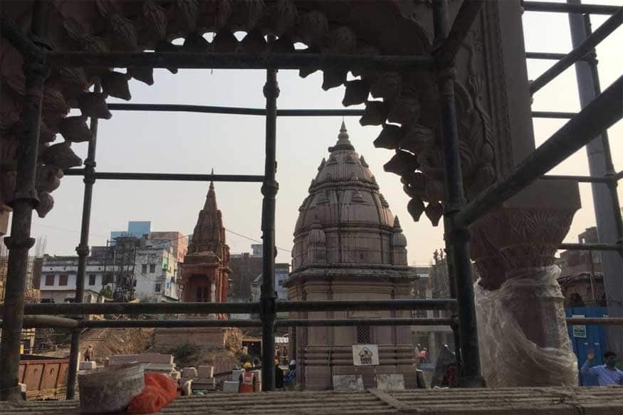 Kashi Vishwanath Corridor, PM Modi Dream Project Varanasi, काशी विश्वनाथ कॉरिडोरः पीएम मोदी का ड्रीम प्रोजेक्ट, दिखने लगी भव्यता, देखिये तस्वीरें 4 vishwnath dham4