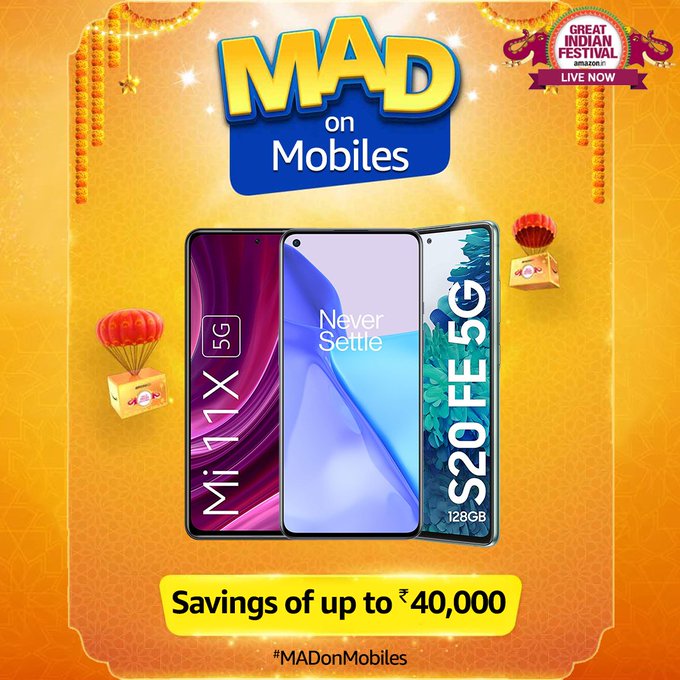 #AmazonMADDealsOnMobiles: Amazon MAD Deals On Mobiles Trending on Twitter 10 FBFboVSVcAMVV4m