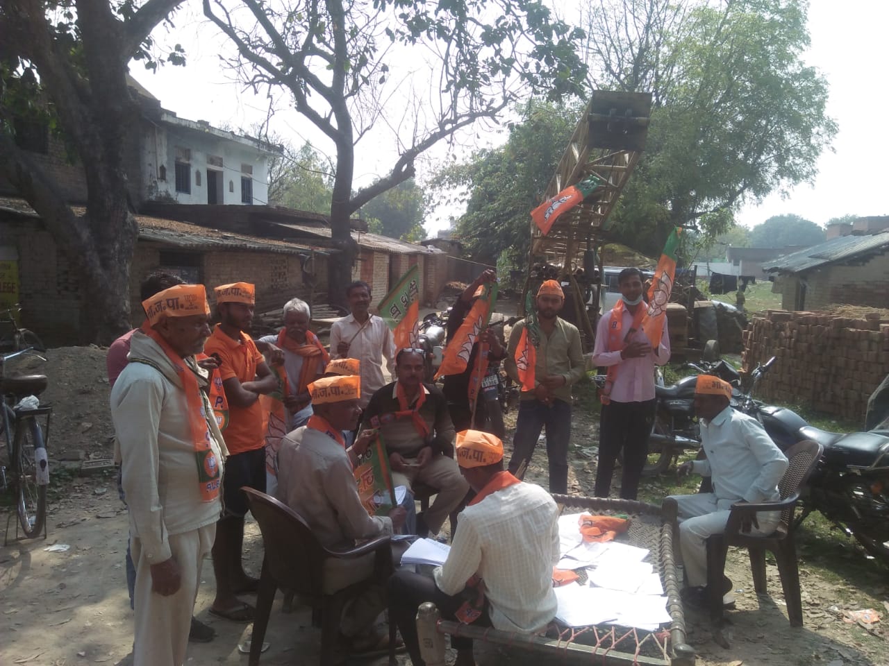 UP Election 2022 - सेक्टर हथिगन, करछना विधानसभा में भाजपा कार्यकर्ताओं के प्रयास से बम्पर वोटिंग 2 IMG 20220227 WA0024