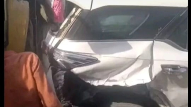 BREAKING: केशव प्रसाद मौर्य के बेटे काएक्सीडेंट