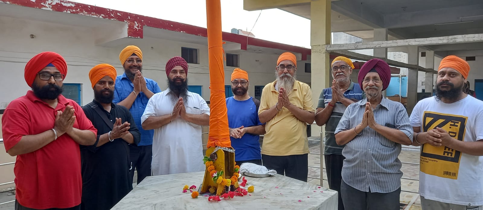 निशान साहब खालसा पंथ का परंपरागत प्रतीक है-सरदार पतविंदर सिंह 2 IMG 20220413 WA0032