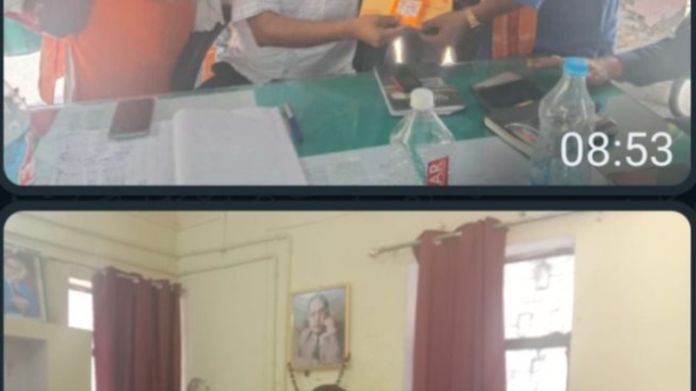 उपजिलाधिकारी एवं क्षेत्राधिकारी ने सहर्ष स्वीकार किया महाप्रसाद