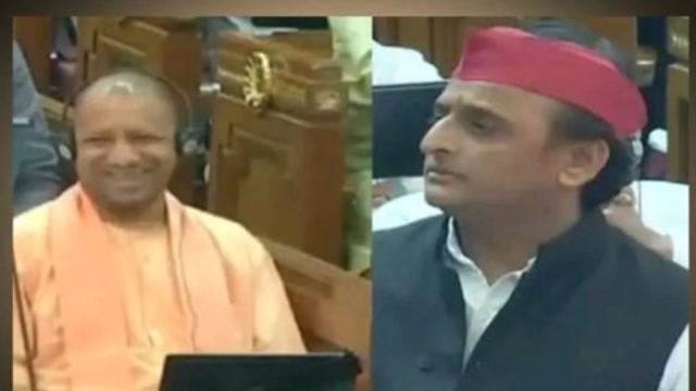 अखिलेश यादव ने सुनाया राहुल गांधी वाला वह किस्सा, खूब हंसे सीएम योगी