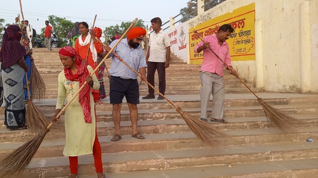 गंगा दशहरा’,गंगा अवतरण दिवस पर संकल्प लें 5 मिनट गंगा तट की स्वच्छता के लिएl