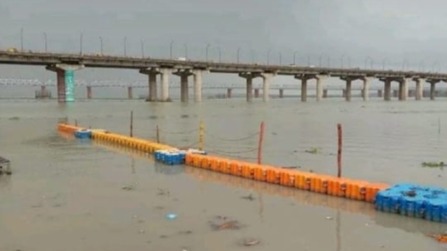 प्रयागराज में गंगा-यमुना का जलस्तर बढ़ा