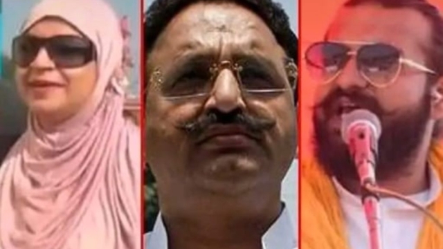 मुख्तार अंसारी की पत्नी, बेटा और साले भगोड़ा घोषित, एसपी ने चेताया