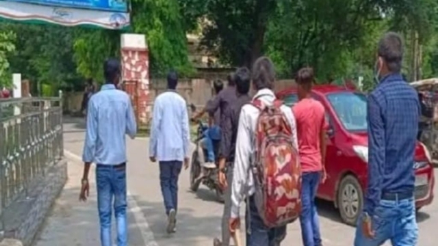 इलाहाबाद मेडिकल कॉलेज में डॉक्टरों से मारपीट, तोड़फोड़