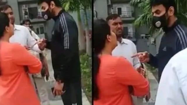 गालीबाज श्रीकांत त्यागी गिरफ्तार