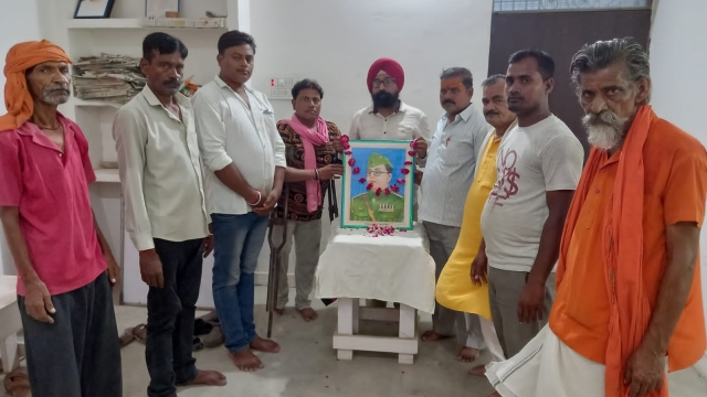 चाका गांव मे सुभाष चंद्र बोस की पुण्यतिथि मनाई गईl