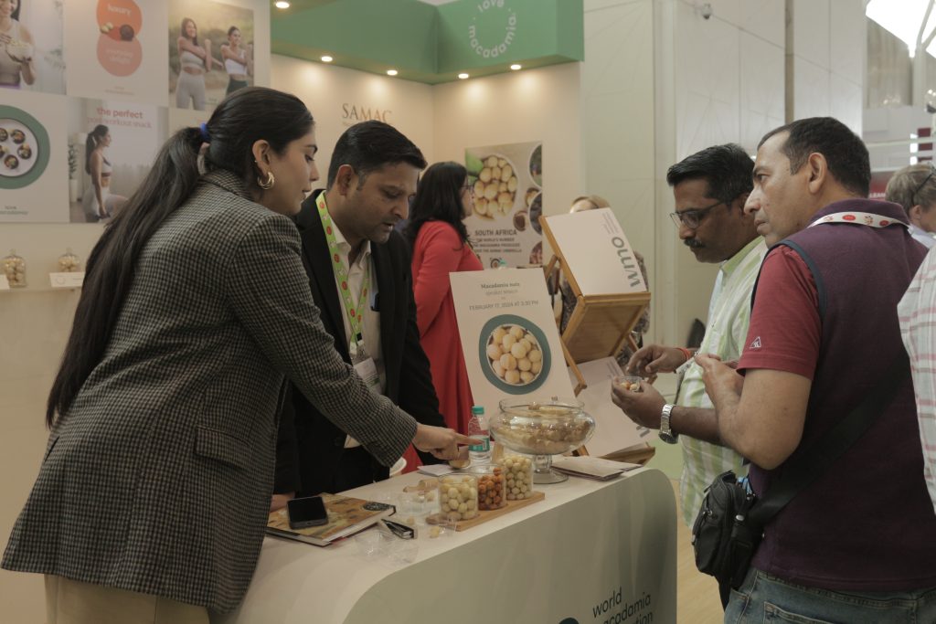 World Macadamia Organization shines at MEWA India 2024, hosted by Nut and Dry Fruit Council of India 4 Day 2