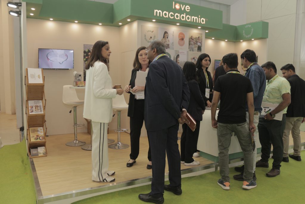 World Macadamia Organization shines at MEWA India 2024, hosted by Nut and Dry Fruit Council of India 8 Macadamia booth