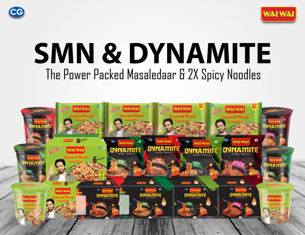 Ayushmann Khurrana Unveils CG Foods Delicious WAI WAI Noodle Flavors: Seasoned Masala Noodles & 2x Spicy Dynamite Range 2 Ayushmann Khurrana Unveils CG Foods Delicious WAI WAI Noodle Flavors: Seasoned Masala Noodles & 2x Spicy Dynamite Range