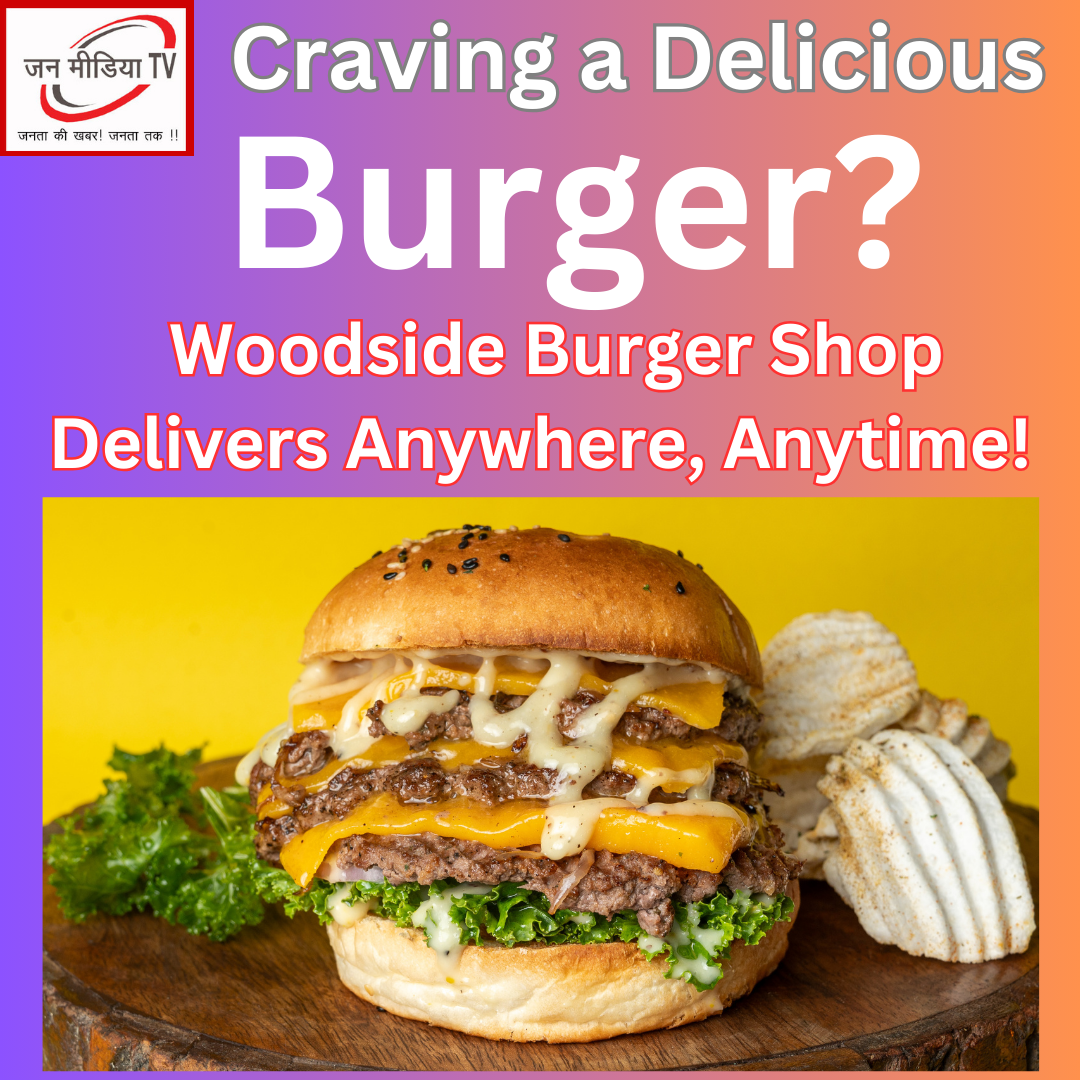 Craving a Delicious Burger? Woodside Burger Shop Delivers Anywhere, Anytime!