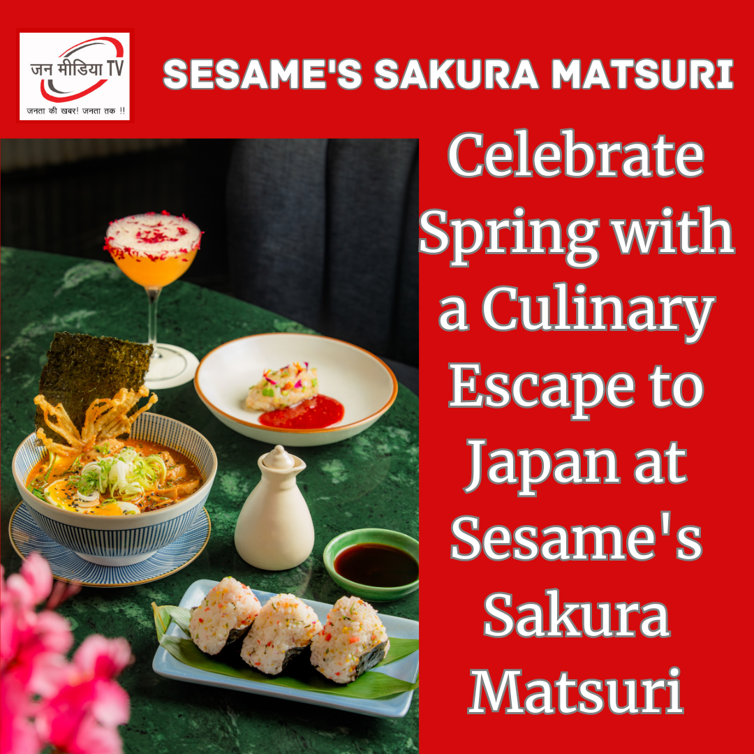 Celebrate Spring with a Culinary Escape to Japan at Sesame’s Sakura Matsuri