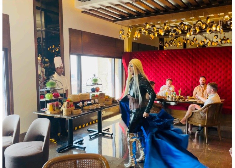 Seventeen Sins Dazzles at Lalit New Delhi's Inclusive Pride Month Event 3 Seventeen Sins' Spectacular Performance at Lalit New Delhi's Pride Event
Inclusive Event at Lalit New Delhi Shines with Seventeen Sins' Performance